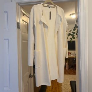 J Crew  BRAND NEW White Juliette Cardigan XS